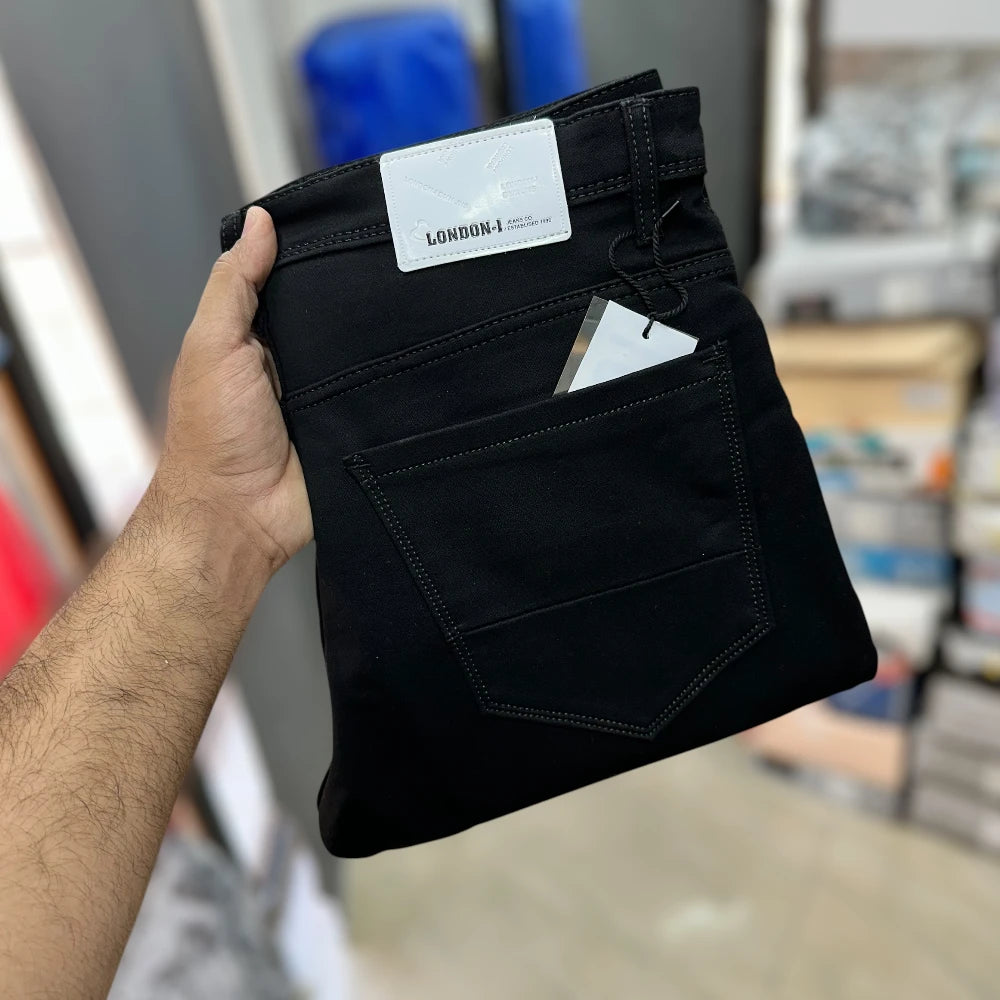 Z-BLACK DENIM JEANS