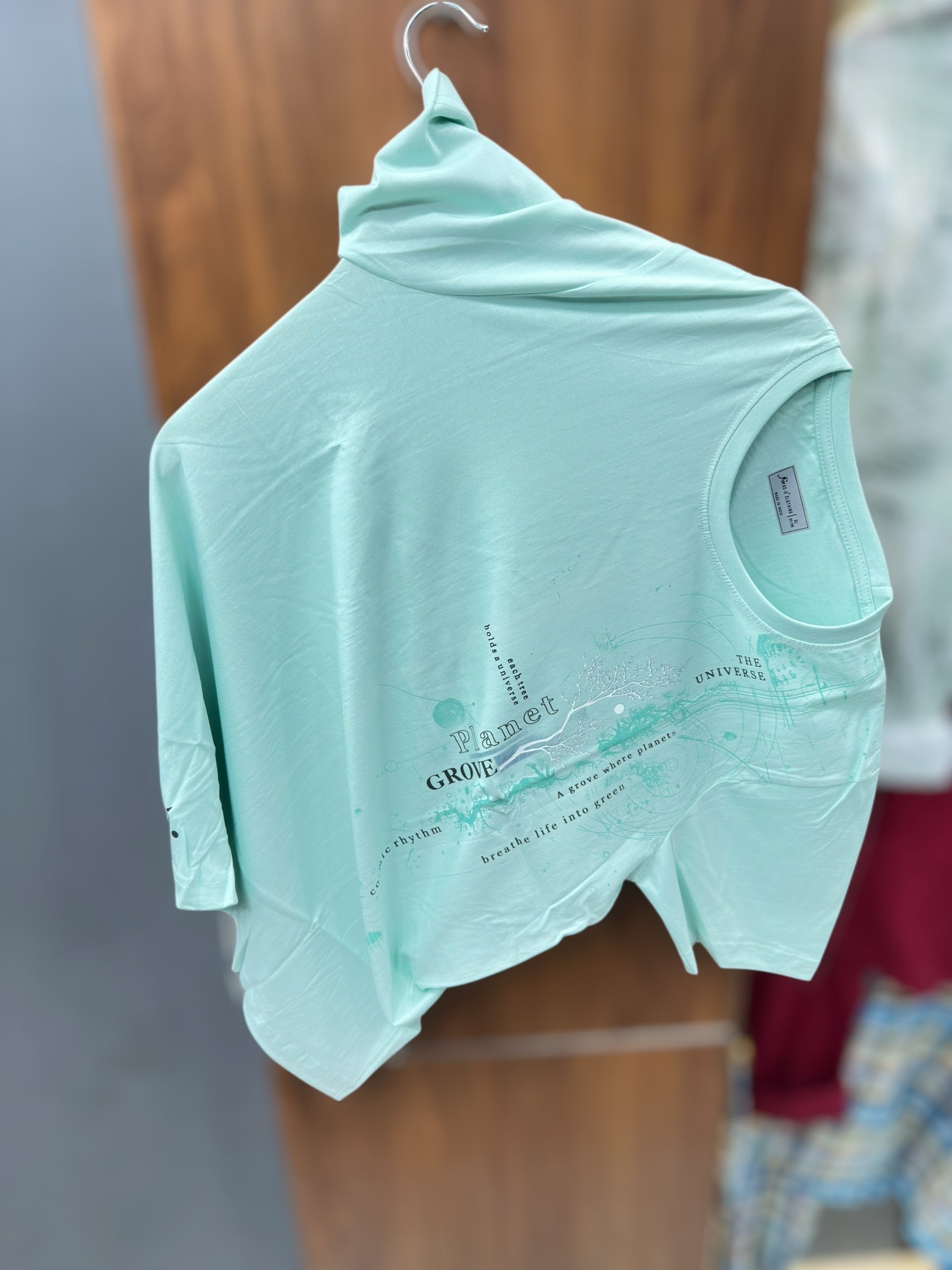 Half sleeve printed T-shirt cotton