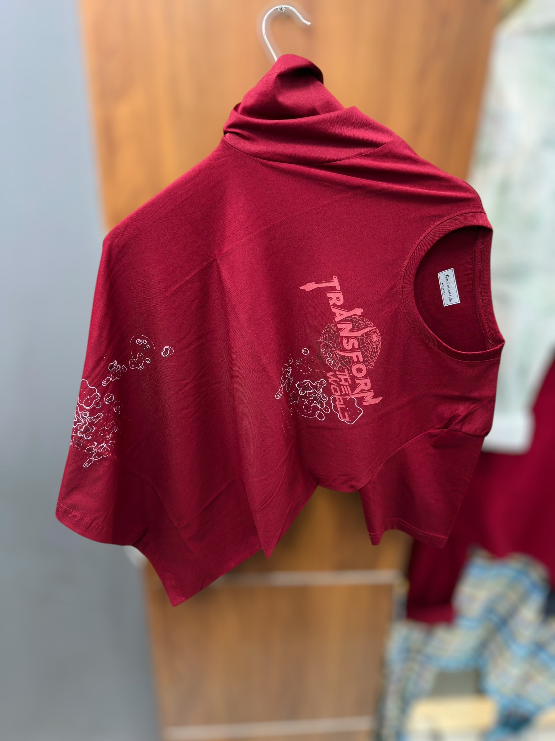 Half sleeve printed T-shirt cotton