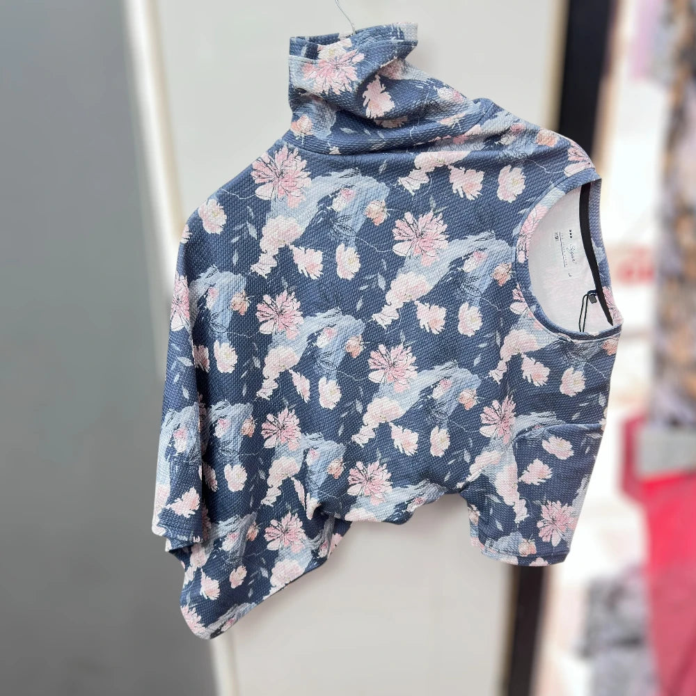 Printed T-shirt half sleeve