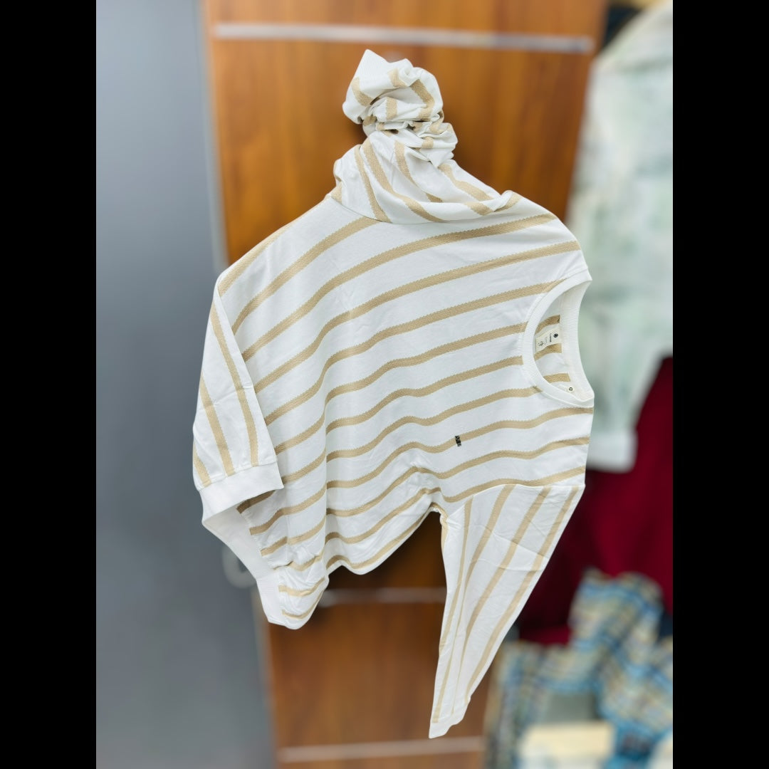Full sleeve strips T-shirt