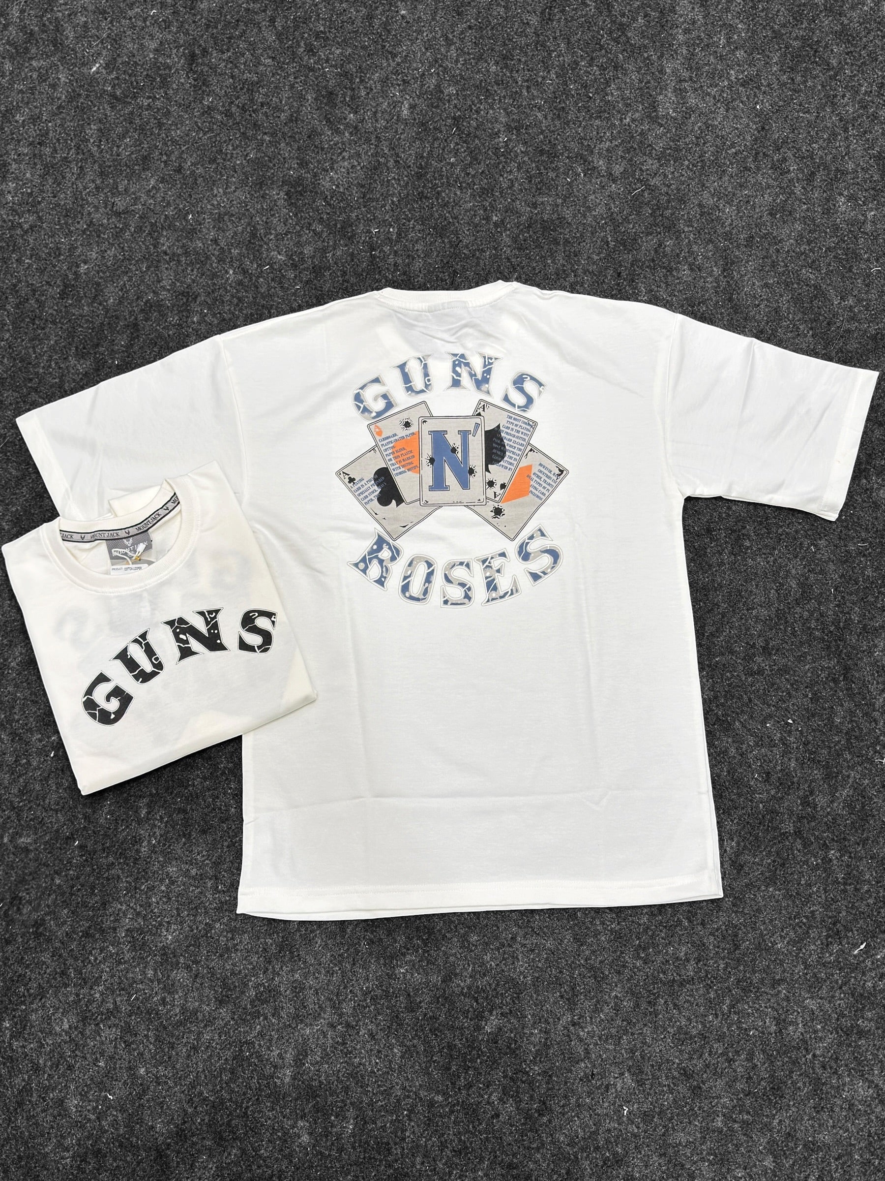 Down solder T-shirt Back Print