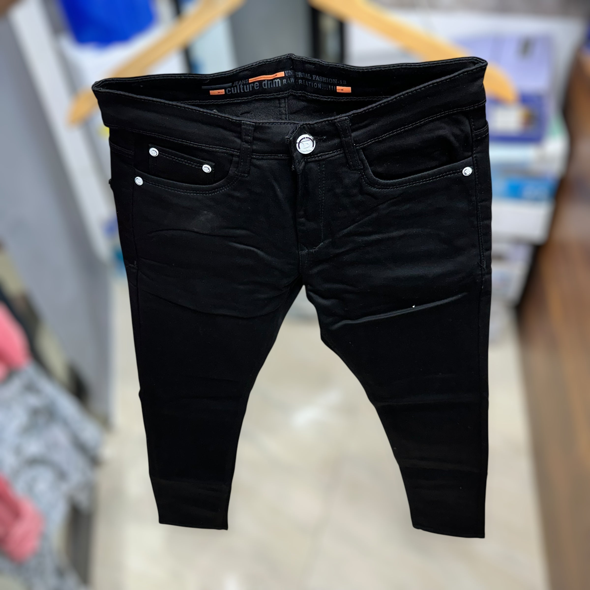 Z BLACK DENIM JEANS LONDON