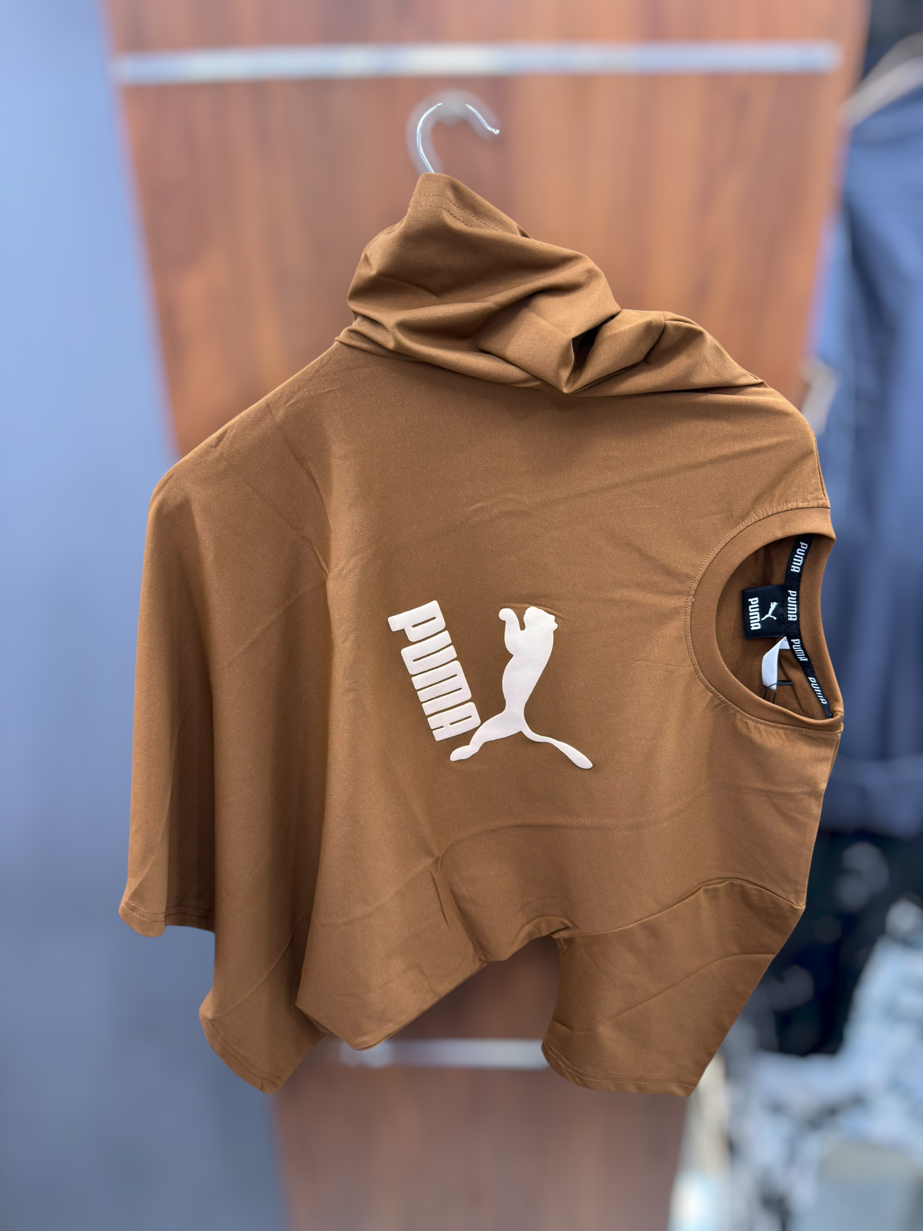 Down solder T-shirt Back Print puma