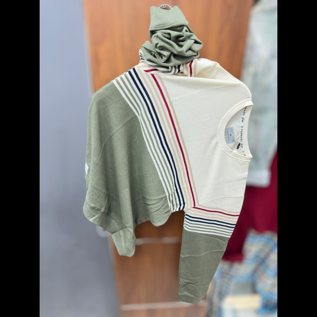 Full sleeve strips T-shirt