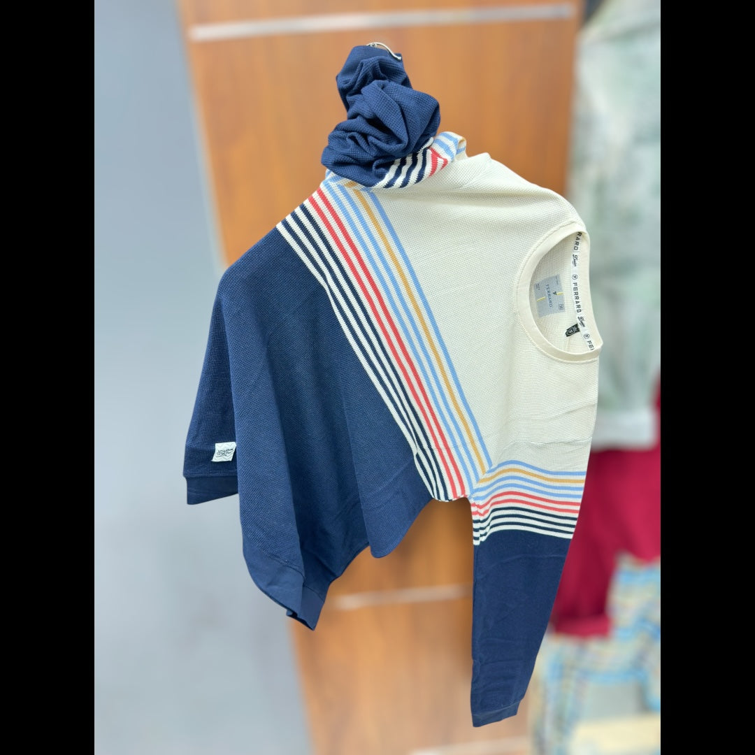 Full sleeve strips T-shirt