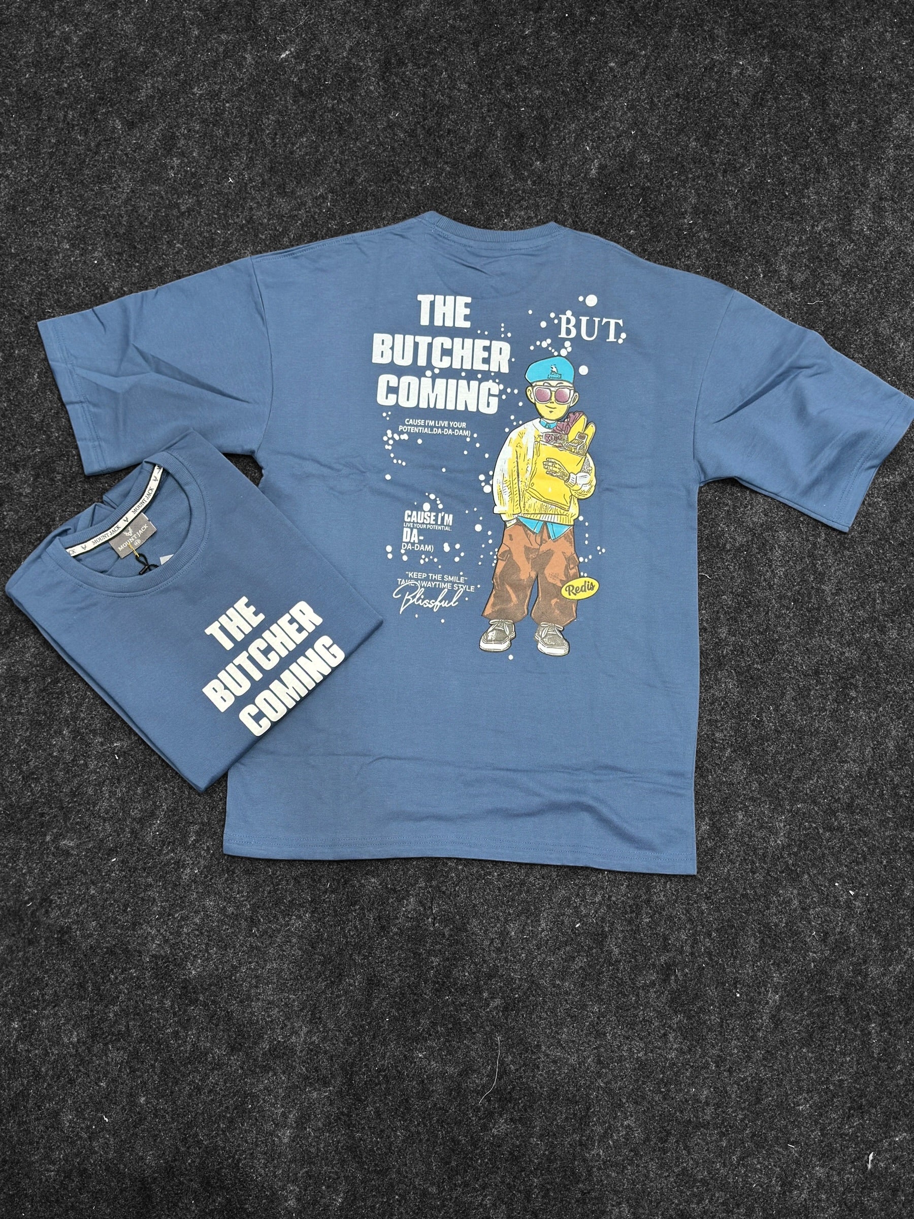Down solder T-shirt Back Print