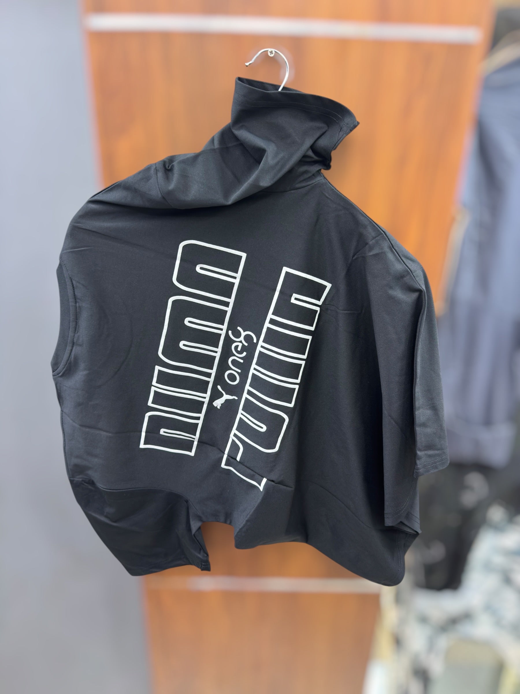 Down solder T-shirt Back Print puma