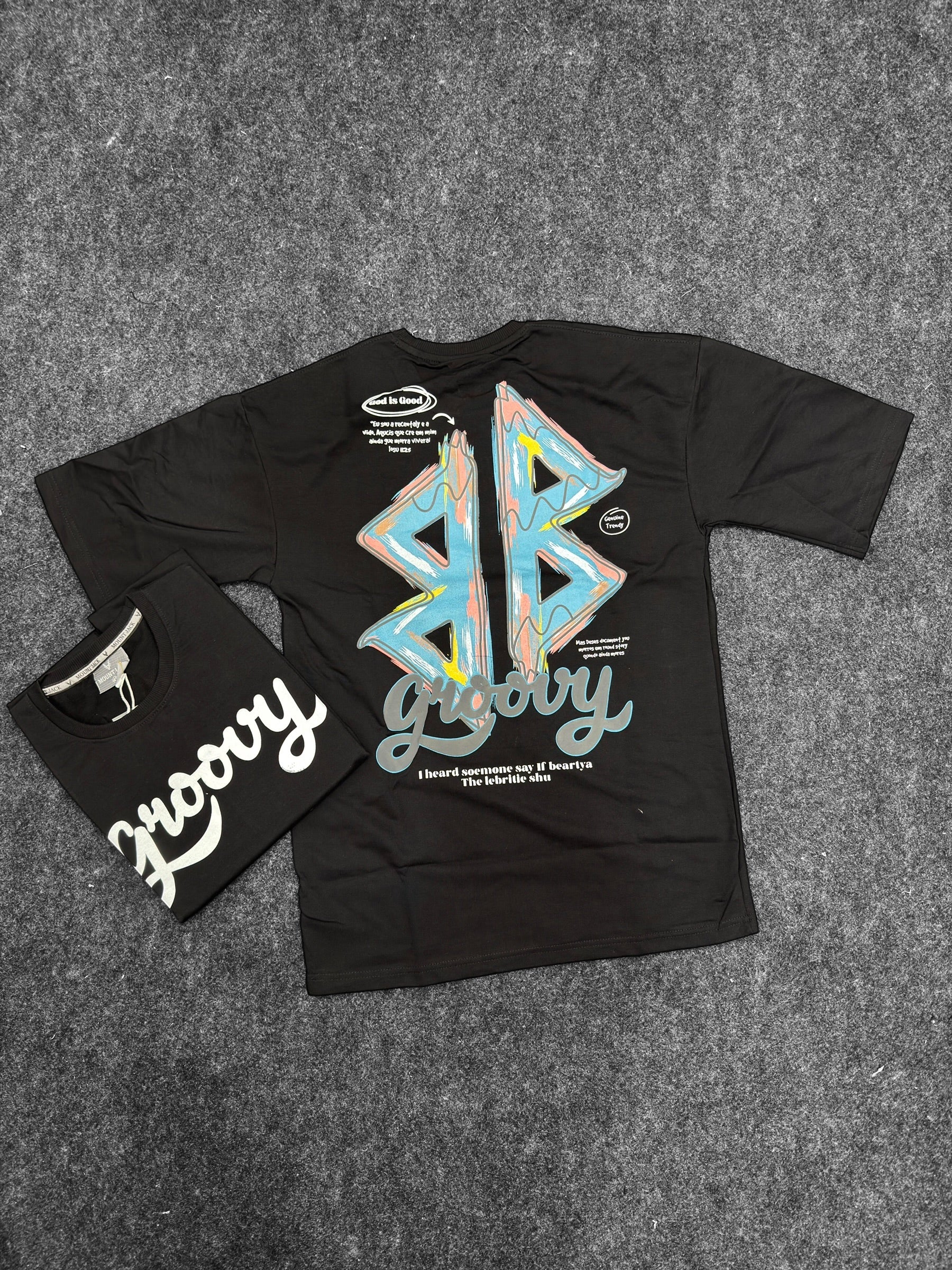 Down solder T-shirt Back Print