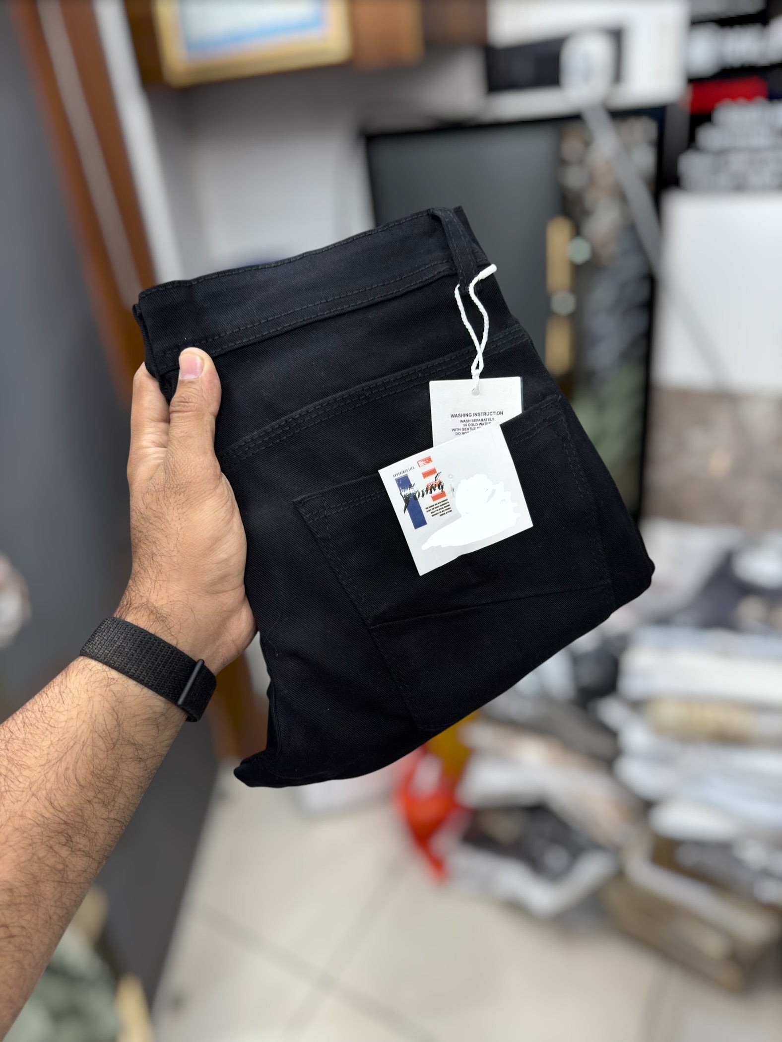 Z-BLACK Pure Denim Jeans