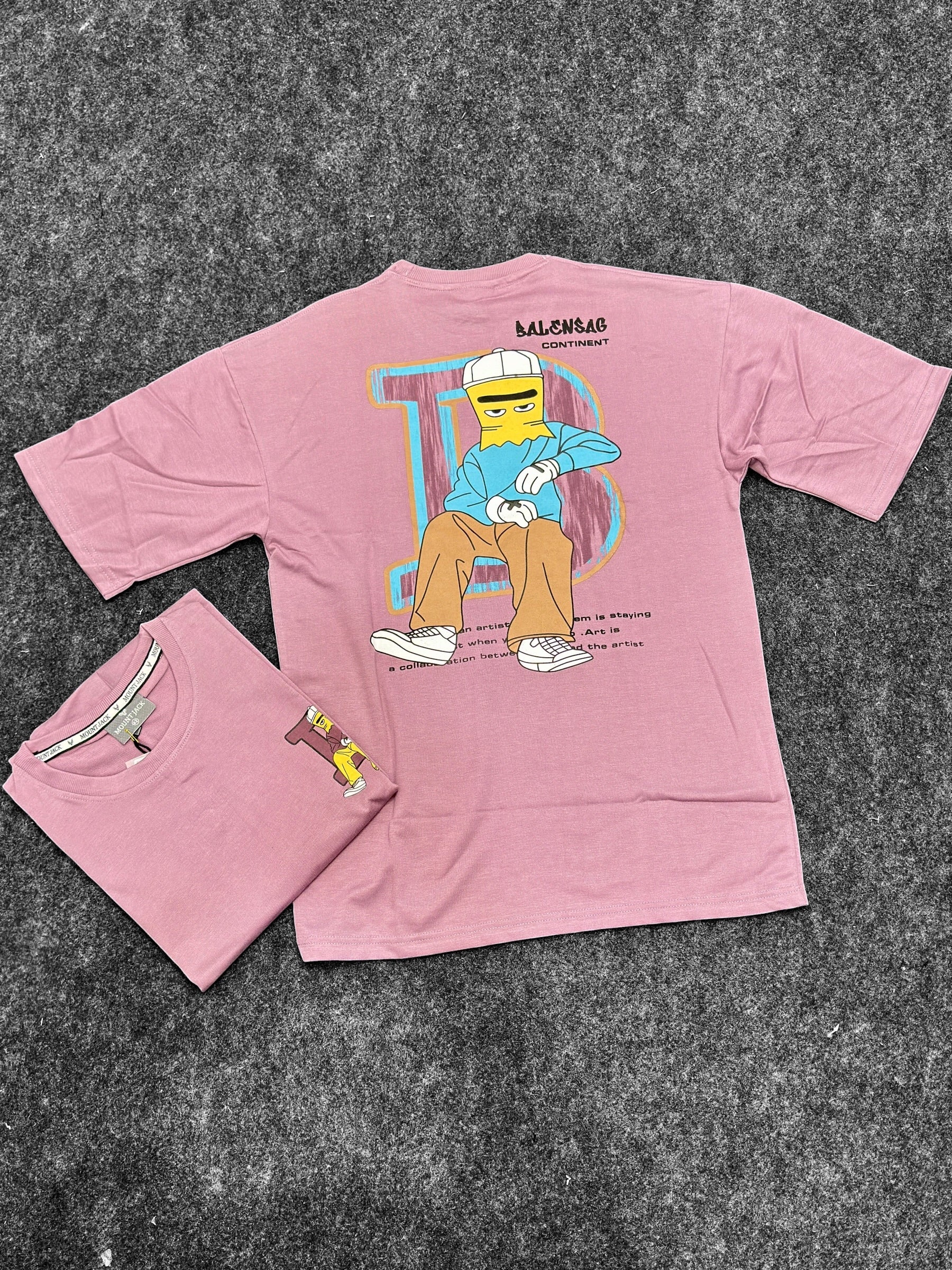 Down solder T-shirt Back Print