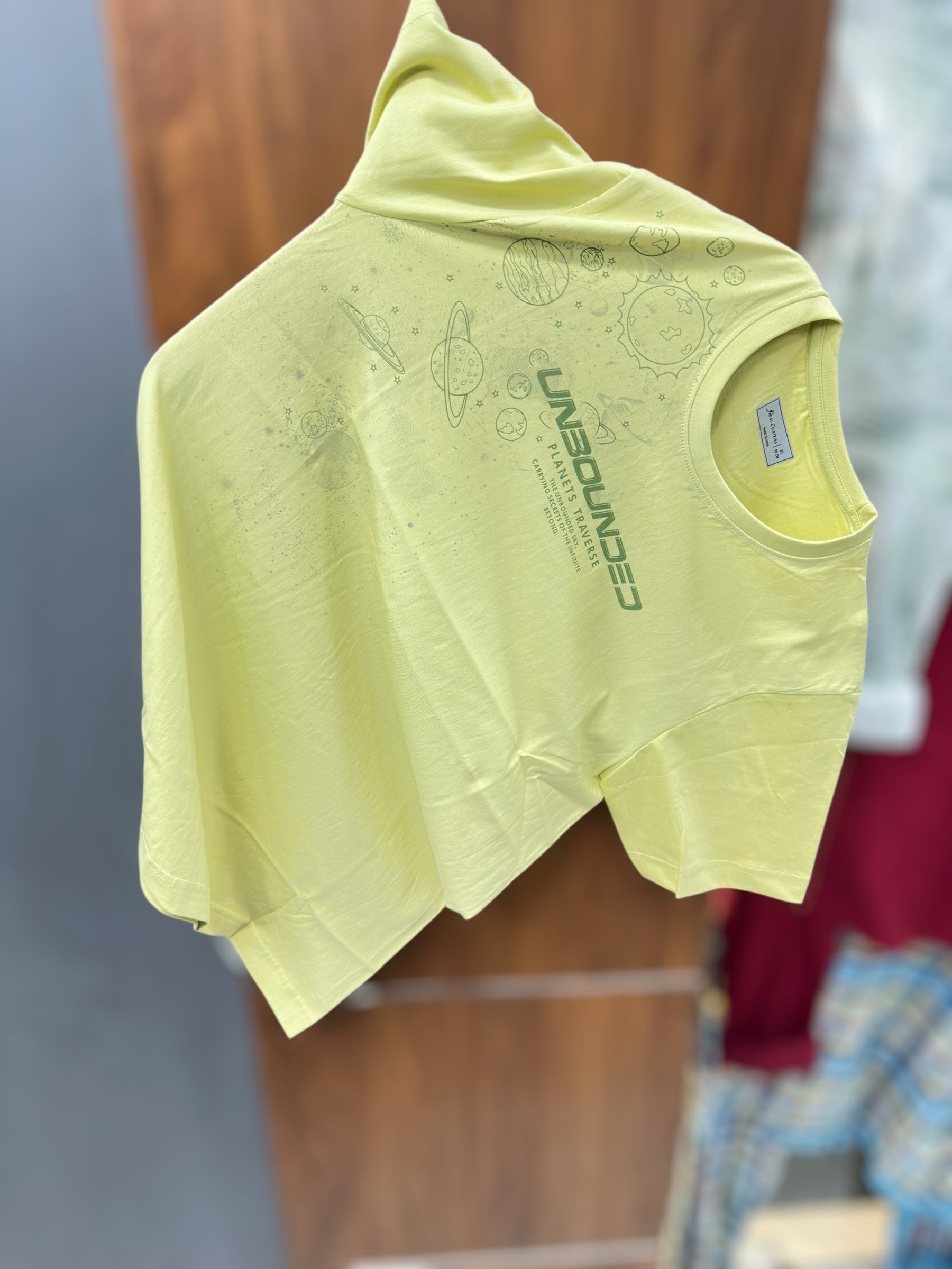 Half sleeve printed T-shirt cotton