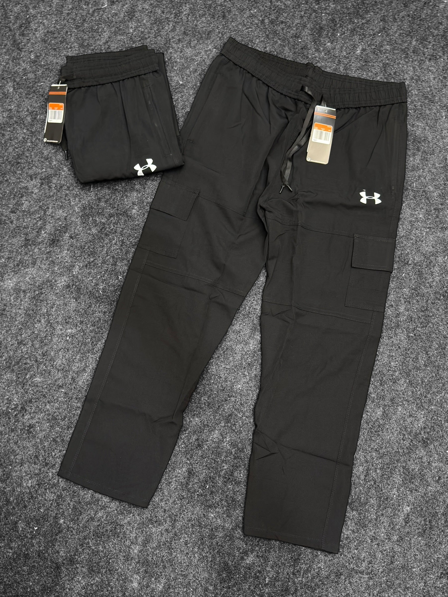 Six pocket track pant BLACK