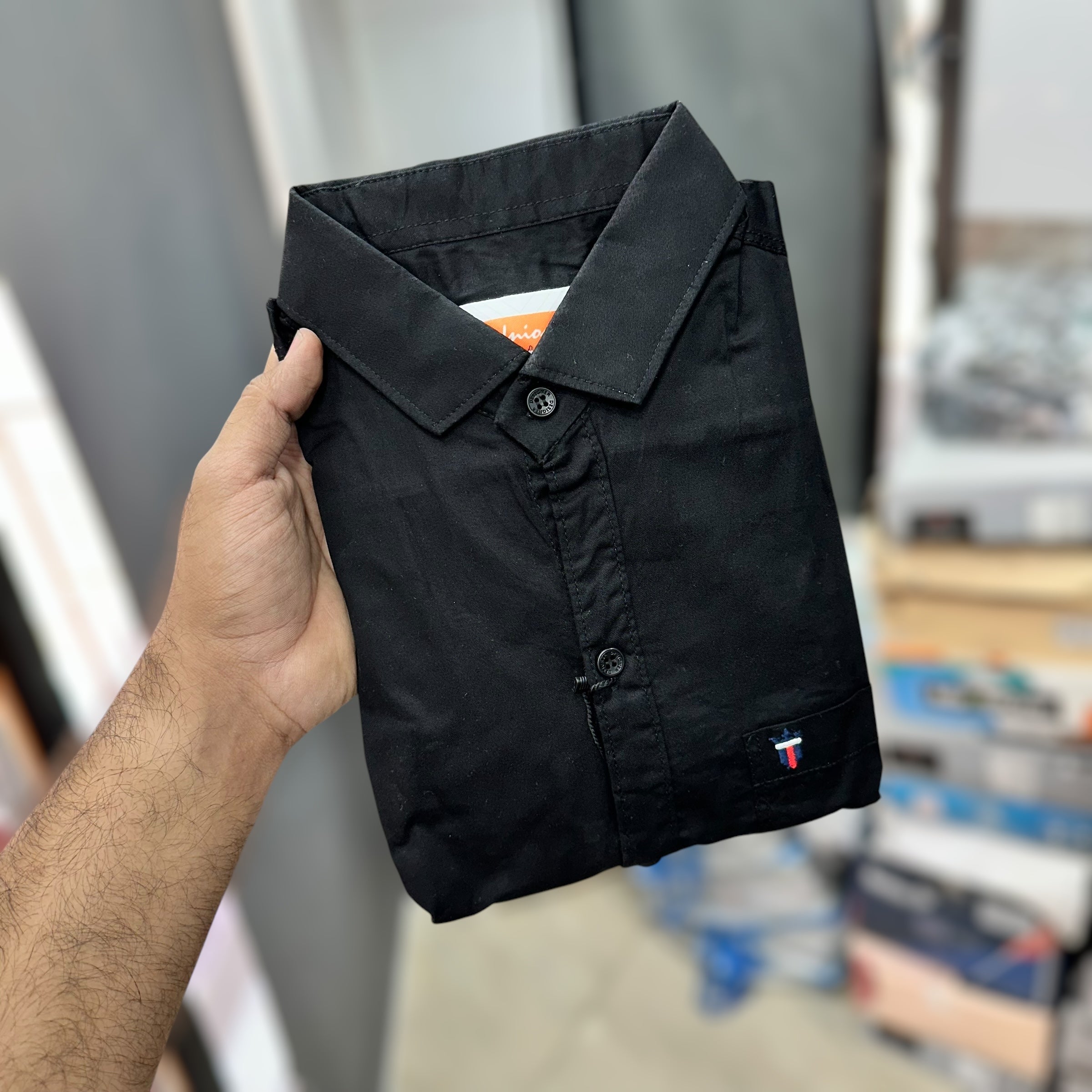 Black shirt