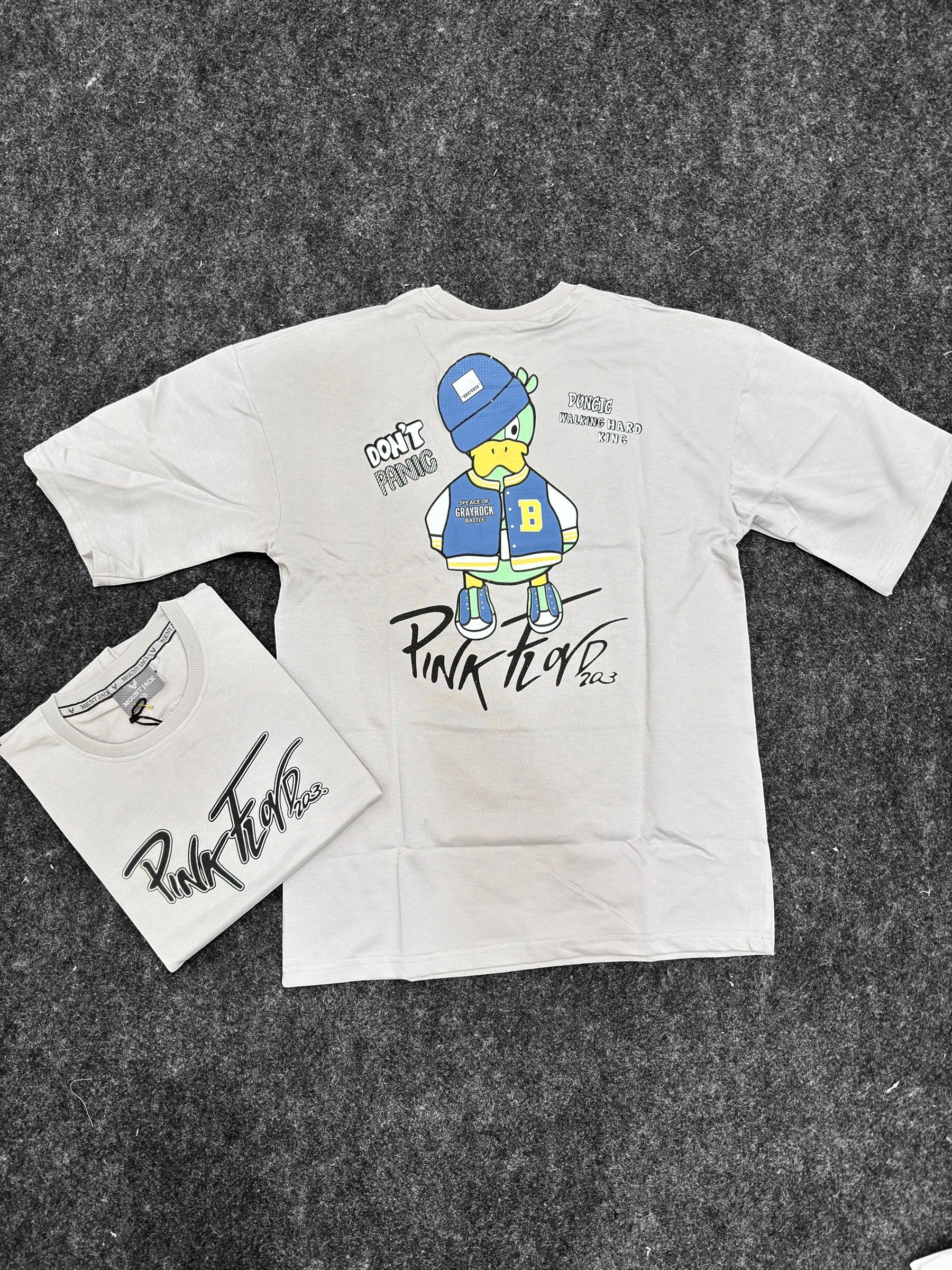 Down solder T-shirt Back Print