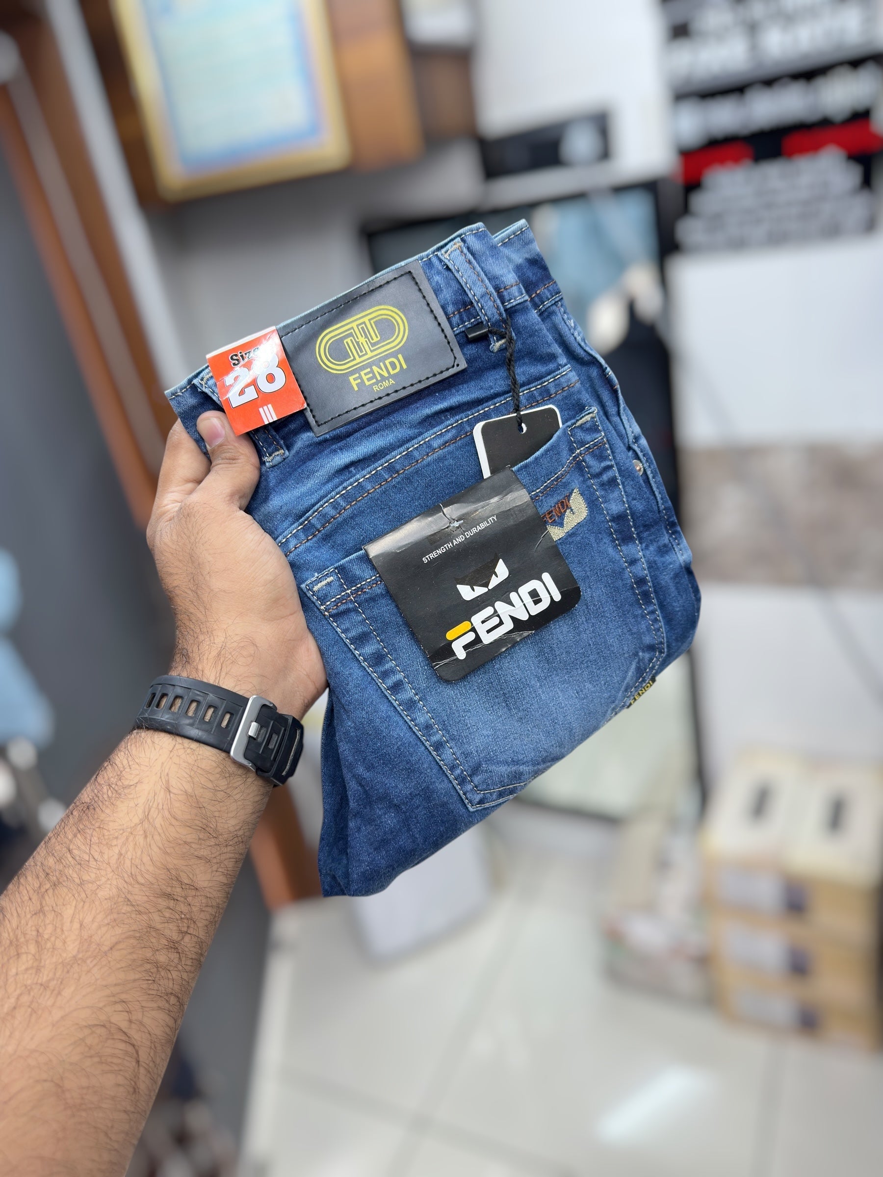 Denim jeans