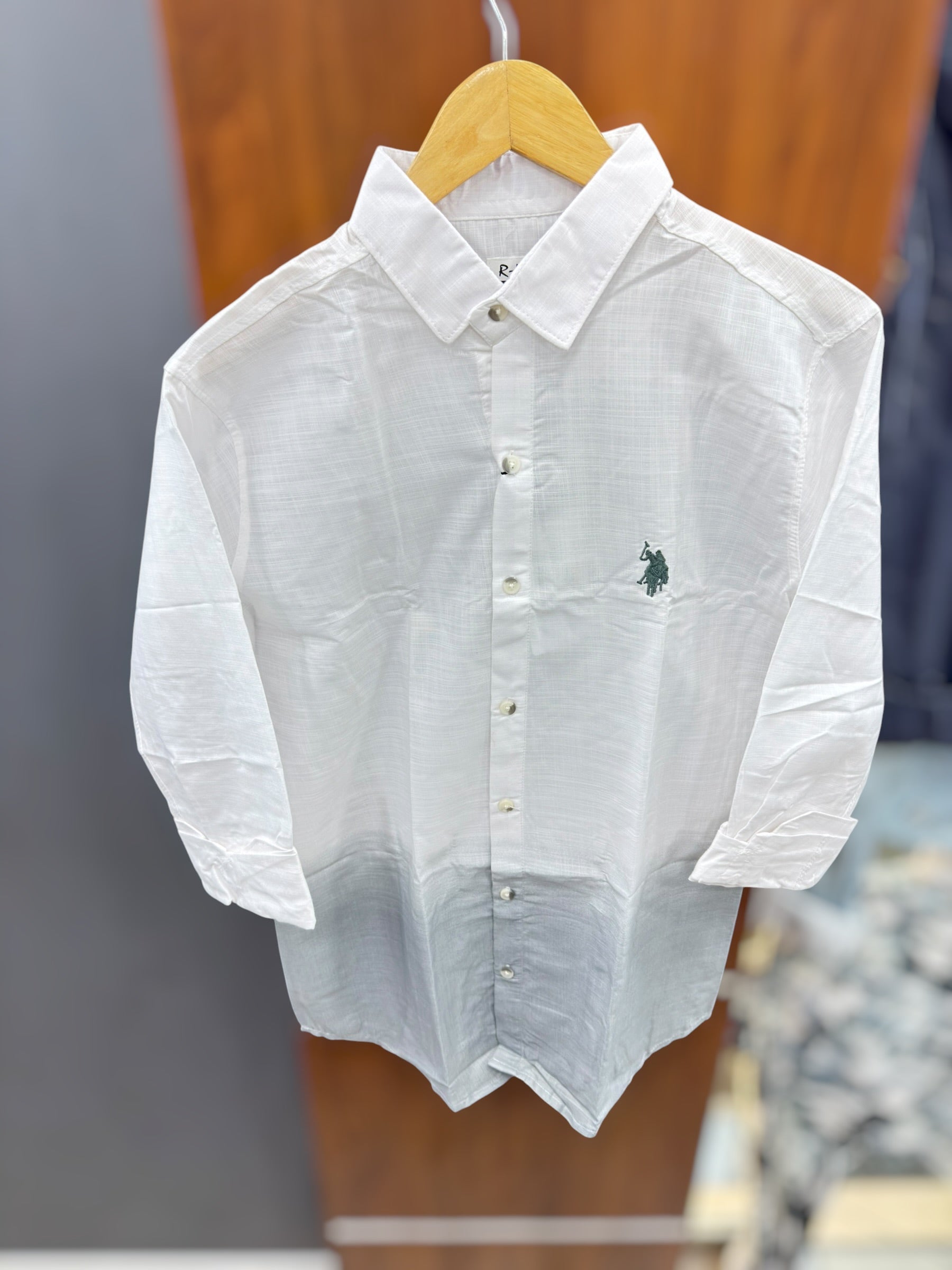 Dual Color Lelan  shirt