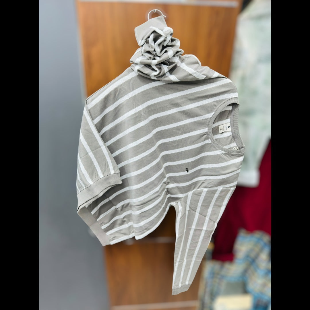 Full sleeve strips T-shirt