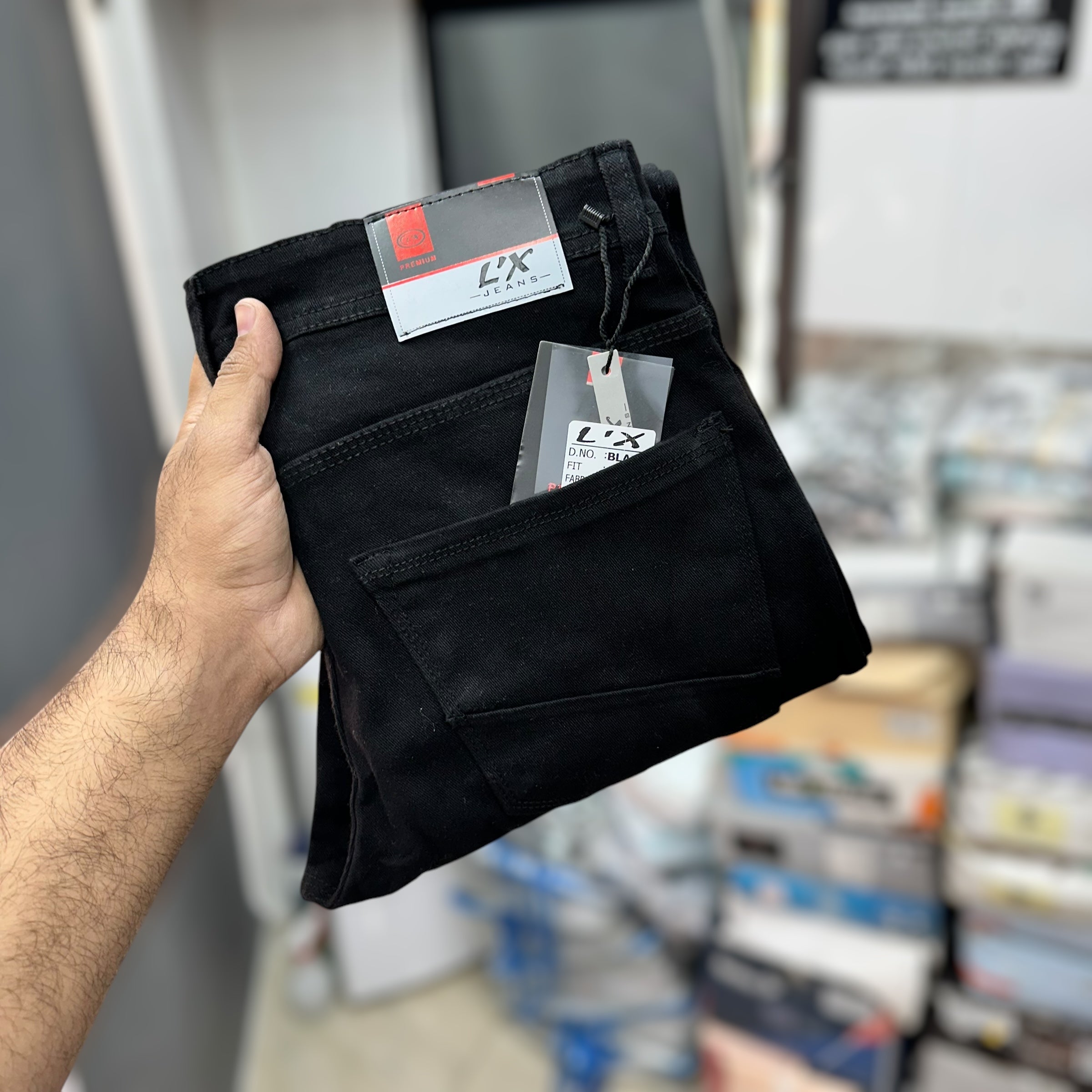 Z Black Denim Jeans LX