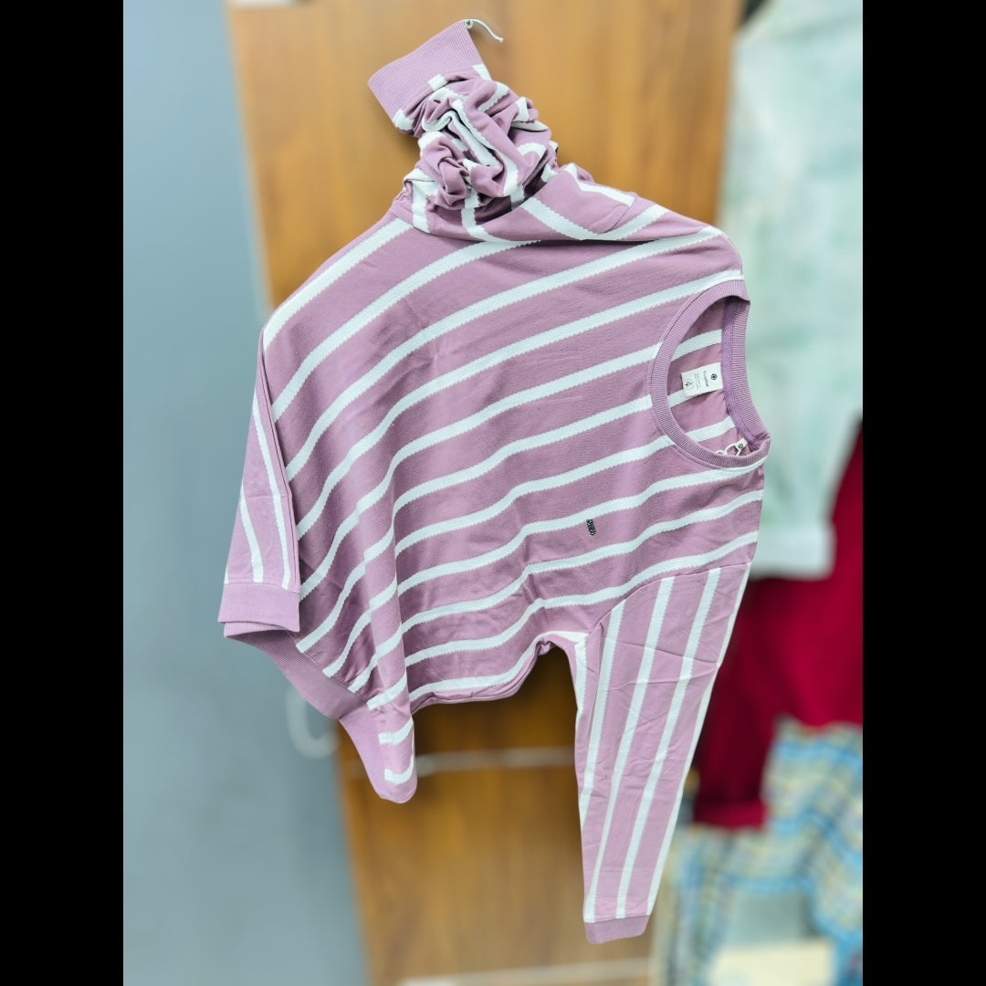 Full sleeve strips T-shirt