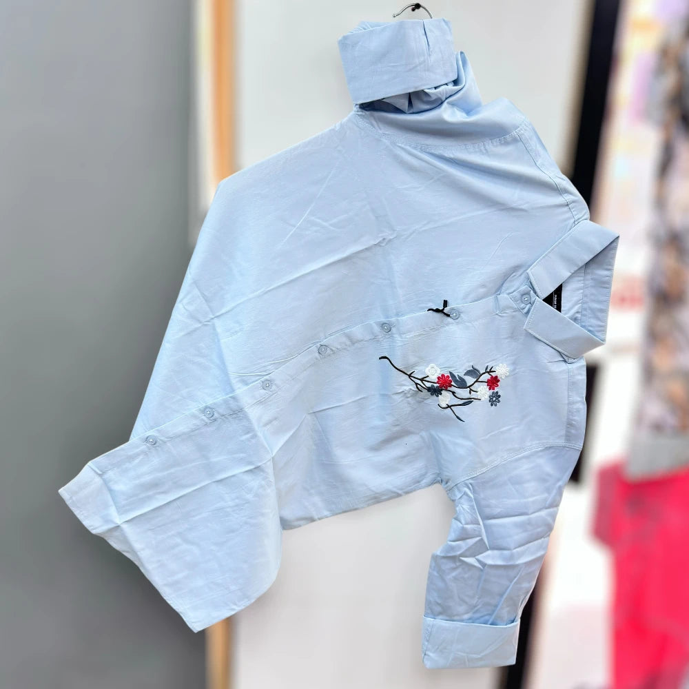 Embroidery plain shirt