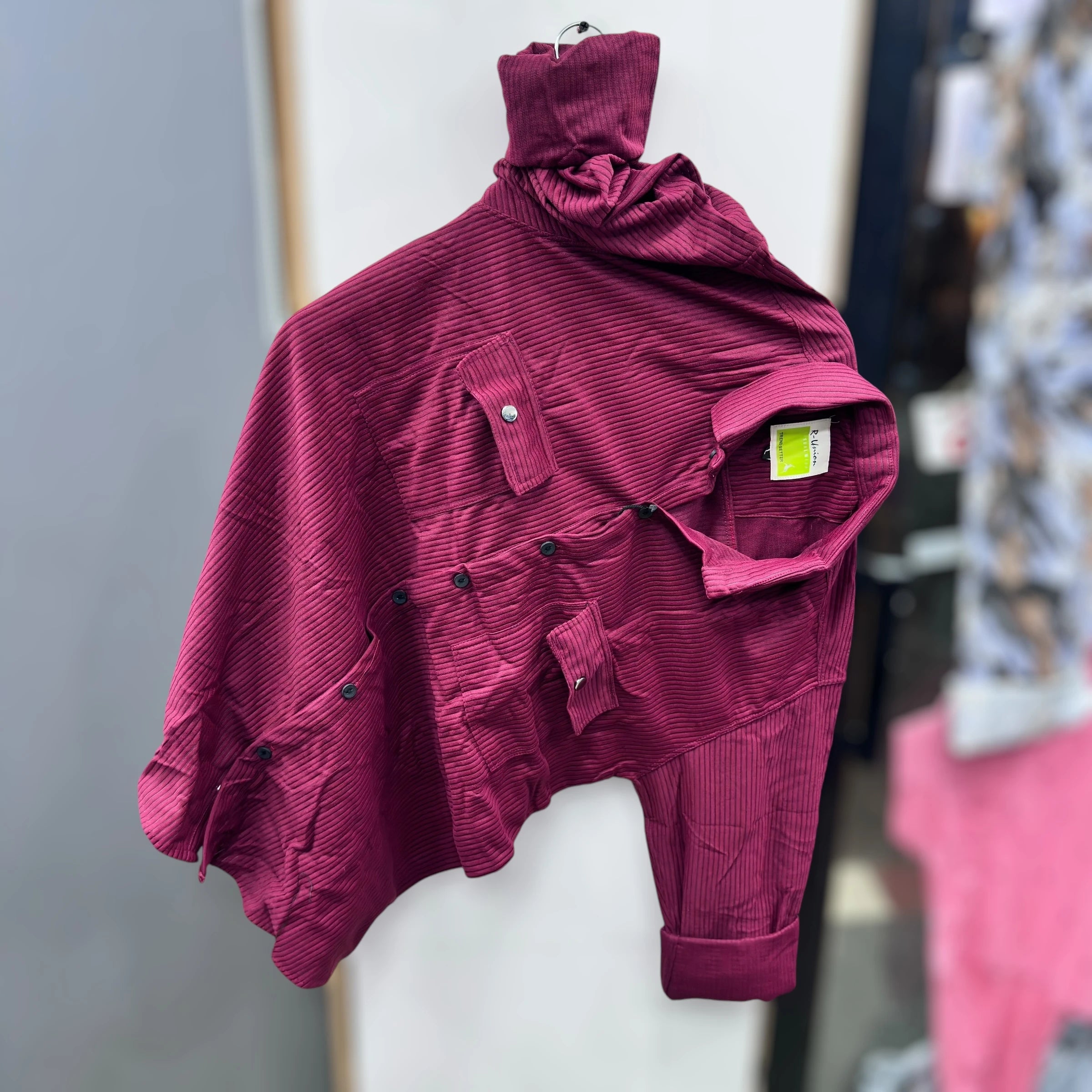 Dual poket Plain Shirt