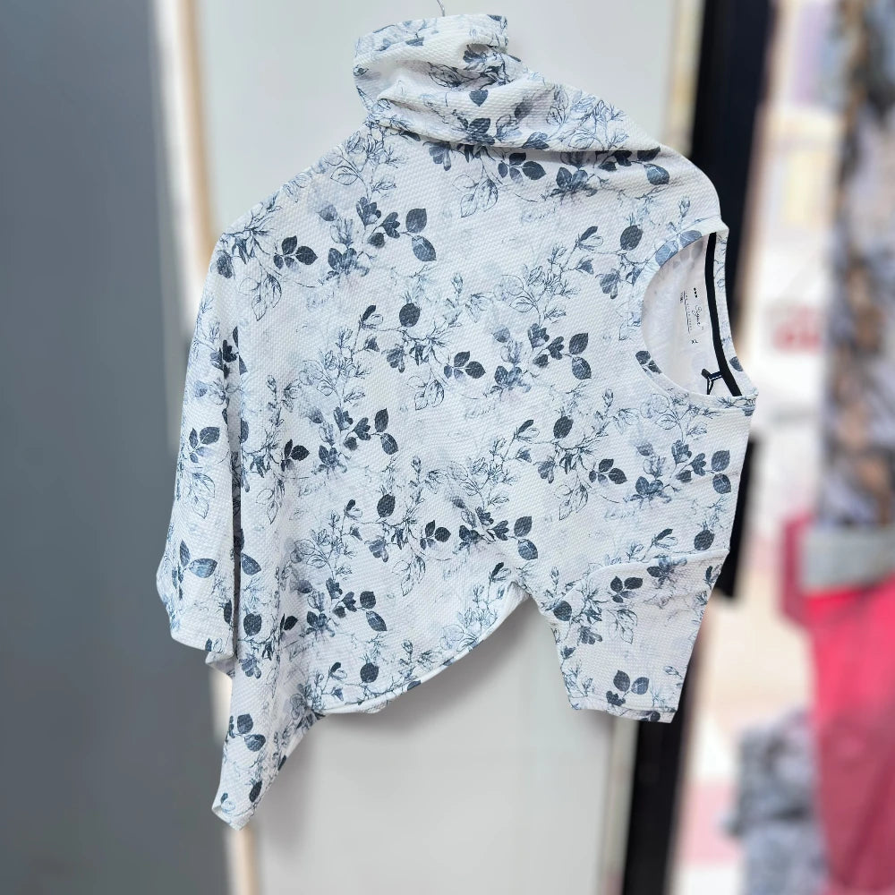 Printed T-shirt half sleeve